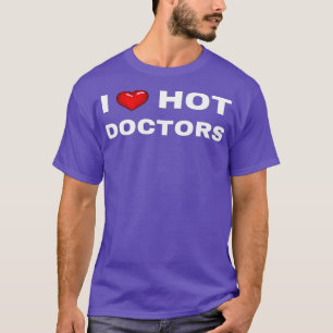 Camiseta Médicas calientes de corazón