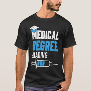 Camiseta Médicas de estudiantes de secundaria de licenciatu