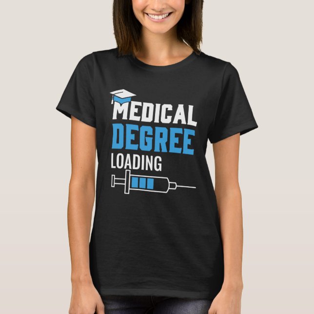 Camiseta Médicas de estudiantes de secundaria de licenciatu (Anverso)