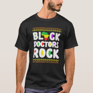Camiseta Médicas negros afroamericanos sacuden la jungla