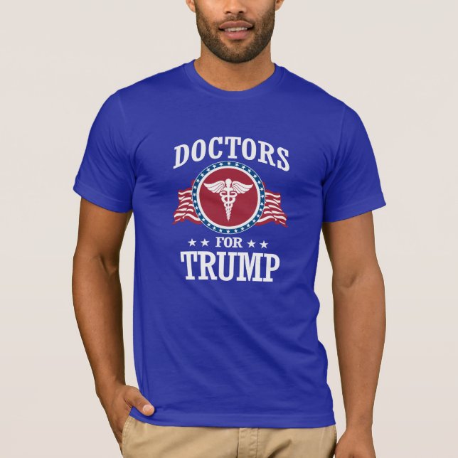 CAMISETA MÉDICAS PARA TRUMP (Anverso)