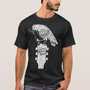 Camiseta Medicina anticuada de cuervo muestra una copia ese