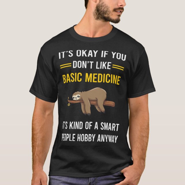 Camiseta Medicina básica para personas inteligentes (Anverso)