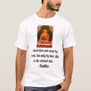 Camiseta medicina-Buda-parantaj, odio no cesa…