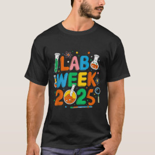 Camiseta Medicina Científica Retro Lab Semana 2025 Phleboto