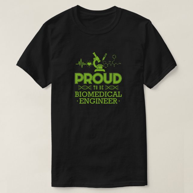 Camiseta Medicina de biología biomédica (Diseño del anverso)