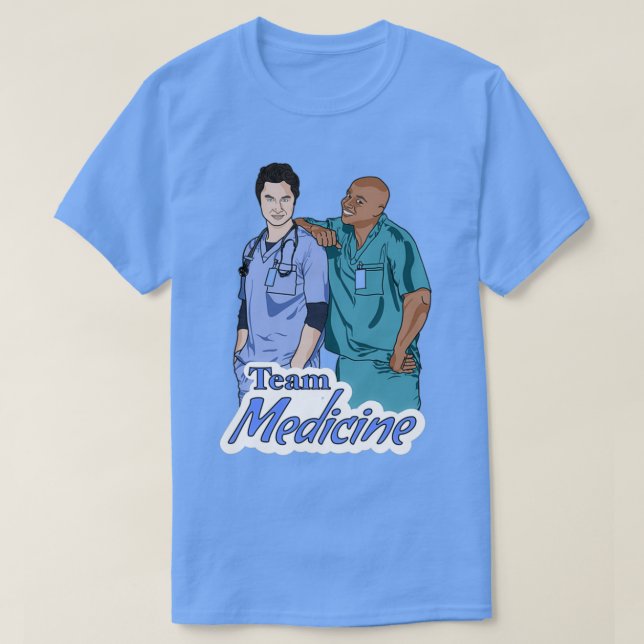 Camiseta Medicina de equipo 1 (Diseño del anverso)