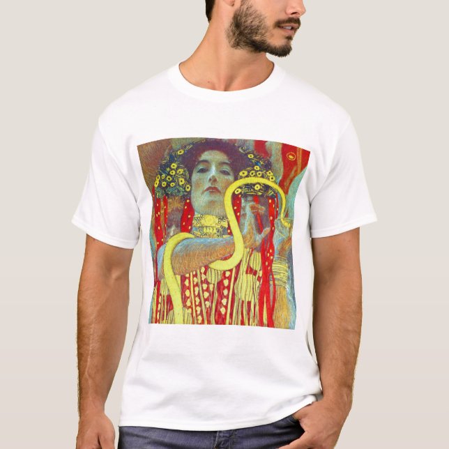 Camiseta Medicina II de Gustavo Klimt (Anverso)