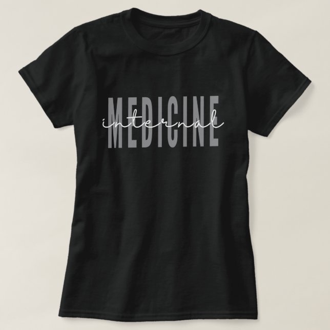 Camiseta Medicina Interna Médica Futura Médica (Diseño del anverso)