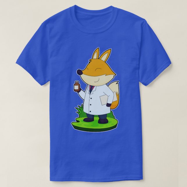 Camiseta Medicina Médica Fox (Diseño del anverso)