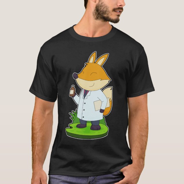 Camiseta Medicina Médica Fox (Anverso)