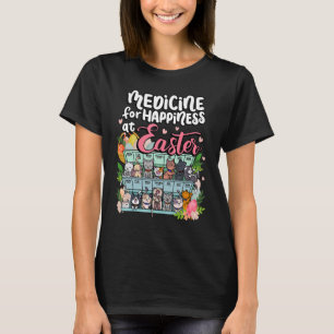 Camiseta Medicina para la felicidad en el payaso de Pascua 