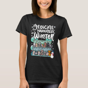 Camiseta Medicina Para La Felicidad En Los Días De Semana D