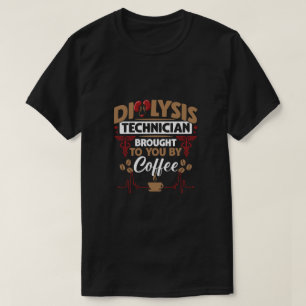 Camiseta Medicina pediátrica Diálisis Técnico Café Amor