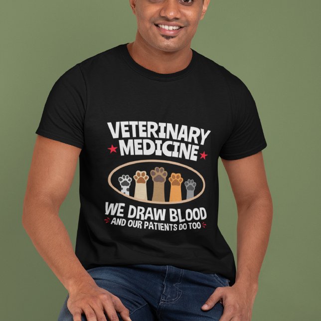 Camiseta Medicina Veterinaria Dibujamos Tecnología De Vet G (Subido por el creador)