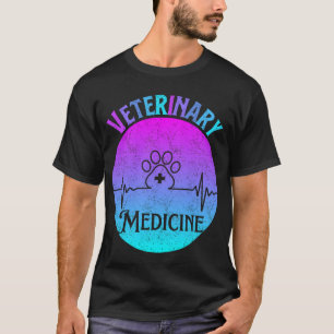 Camiseta Medicina veterinaria divertida ideal para futuras 