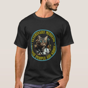 Camiseta Medicina Veterinaria Porque La Gente Es Gross