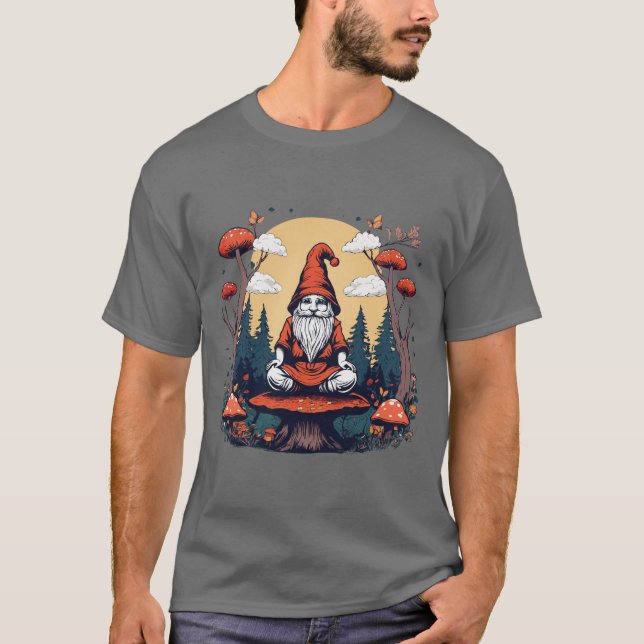 Camiseta Medición de Gnome caprichosa (Anverso)