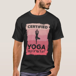 Camiseta Medición de instructores de yoga certificados