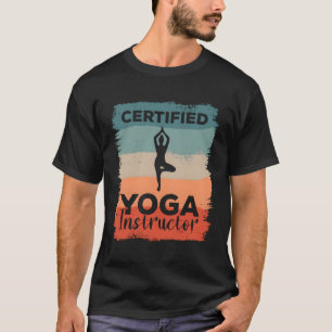 Camiseta Medición de instructores de yoga certificados