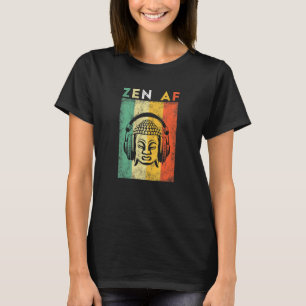 Camiseta Medición de Yoga Zen Af