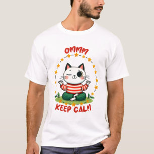 Camiseta Medición del gato zen