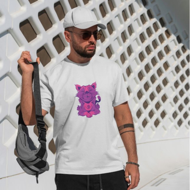 Camiseta Medición del yoga animal del gato (Subido por el creador)