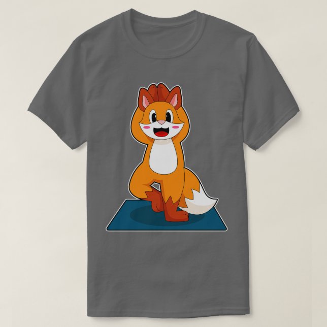 Camiseta Medición del yoga de Fox (Diseño del anverso)