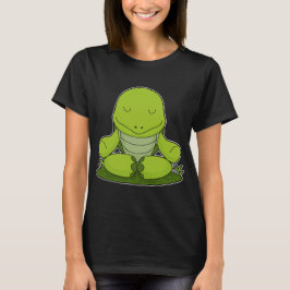 Camiseta Medición del Yoga de la Tortuga