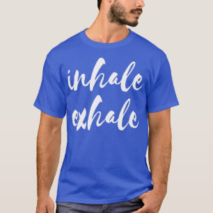 Camiseta Medición del yoga inhale