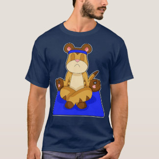 Camiseta Medición del yoga Meerkat