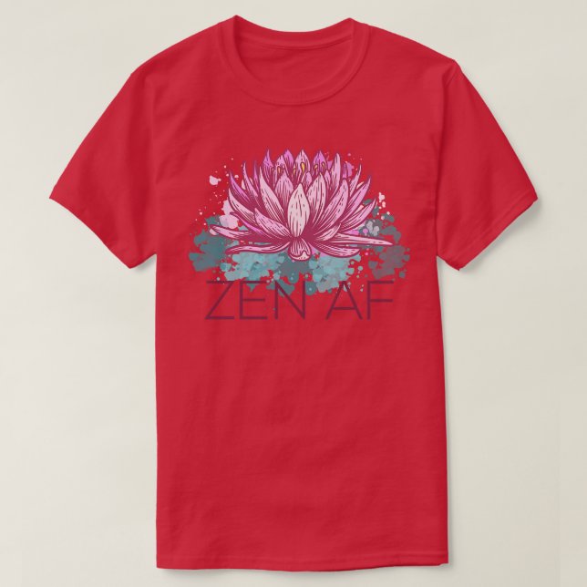 Camiseta Medición divertida Zen AF III (Diseño del anverso)