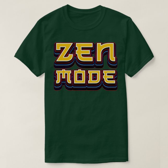 Camiseta Medición en modo Zen (Diseño del anverso)