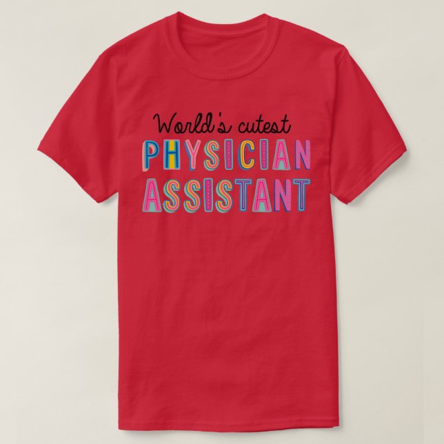 Camiseta Médico Auxiliar Regalos Mundos Médico más Curso (Diseño del anverso)