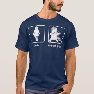 Camiseta Médico cirujano Médica pediátrico de Unicornio