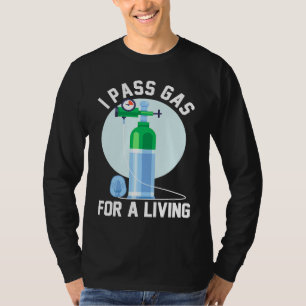 Camiseta Médico de Anestesia Anestesiólogo I Paso Gas Por 
