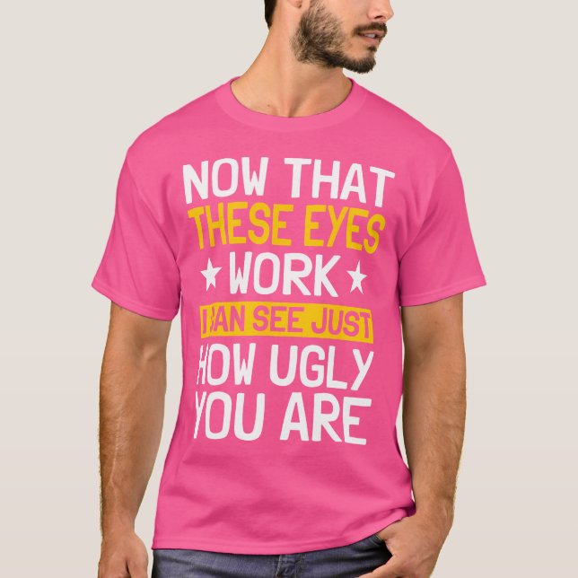 Camiseta Médico de Cirugía ocular Sobreviviente paciente fu (Anverso)