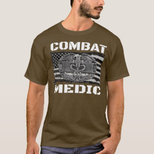 Camiseta Médico de combate del EJÉRCITO estadounidense Tee 