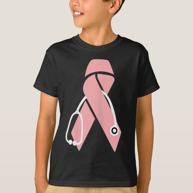 Camiseta Médico de Concienciación sobre el Cáncer de Mama S (Anverso)