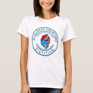 Camiseta Médico de Dietologist el dietético con la cinta