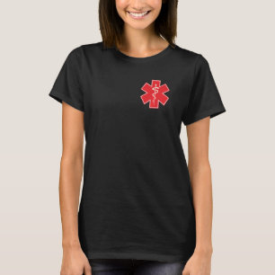 Camiseta Médico de Emergencia EMT EMS Hombres Mujeres Par