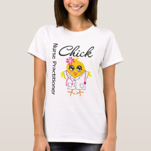 Camiseta Médico de la enfermera del polluelo de la carrera