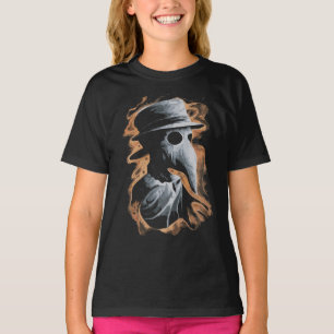 Camiseta Médico de la Peste: Fuego y Sombras