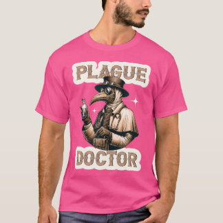 Camiseta Médico de la peste gótica de Steampunk Plague Médi