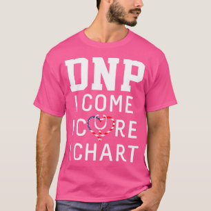Camiseta Médico De La Práctica De La Enfermería Del Pdn En 