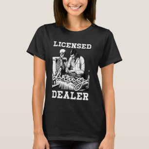 Camiseta Médico de Skeleton con licencia para traficante de
