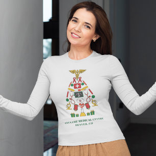 Camiseta Médico del Personalizado del Centro Médico Corpora