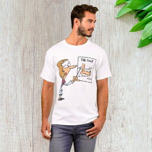 Camiseta Médico Divertido Enseñando Anatomía del Pie