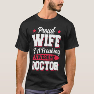 Camiseta Médico Doc Enfermera Enfermería Doctor Esposa