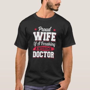 Camiseta Médico Doc Enfermera Enfermería Médica Esposa